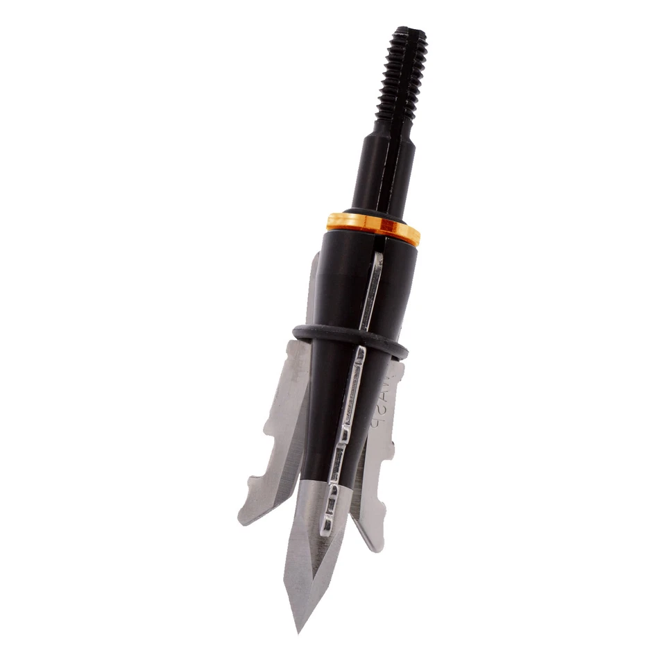 Wasp Archery Broadhead Jak Hammer 3 Blade Mechanical 75 Grain 3 Pack 1 1/4″ Cut - Image 1 of 1
