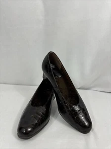 Vintage Winter Womens Brown Shoes Size 4 1/2 Made In Germany - Picture 1 of 18