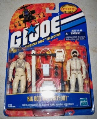 GI JOE Edición Especial Coleccionista BIG BEN / WHITEOUT ¡NUEVO EN PAQUETE! Hasbro ARAH Foto 1 de 4