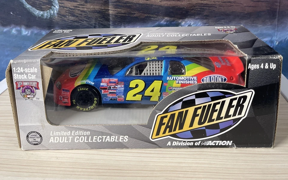 Jeff Gordon #24 Dupont Rainbow Warrior 1998 Monte Fan Fueler Action 1 24