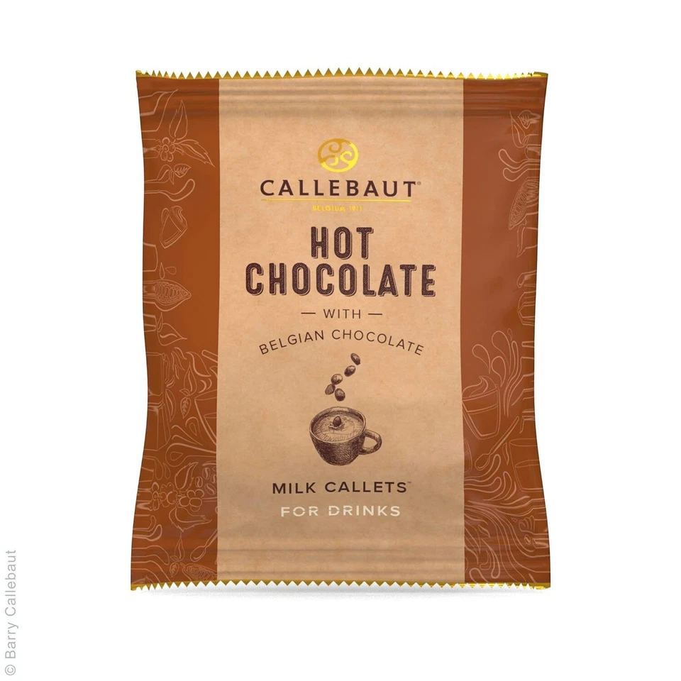 Hot Chocolate Vollmilch Callets, Callebaut, (25x 35g) Schokolade Choco Schoko - Bild 1 von 1