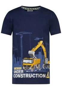 SALT AND PEPPER T-Shirt Baustelle Under Constr. navy Gr.116/122 SO23 NEU %% - Bild 1 von 2
