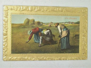 Postal en relieve de The Gleaners, Iowa 1909 - Imagen 1 de 2