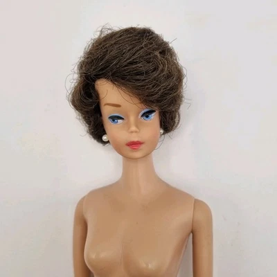 Original Vintage Mattel 1964 Bubblecut BARBIE Brunette, 1960s Gorgeous doll, EXC - Image 1 of 4
