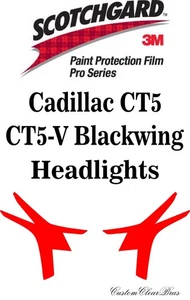 3M Paint Protection Film Pro Series Clear 2025 2026 Cadillac CT5-V Blackwing - Picture 1 of 3