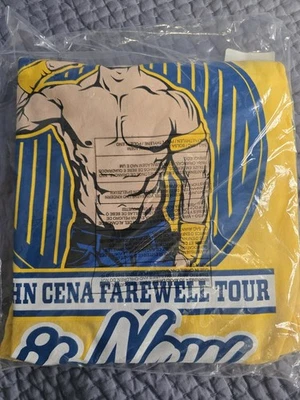 Camisa OFICIAL WWE Para Hombre John Cena Farewell Tour INDIANAPOLIS 3XL WrestlePalooza Foto 1 de 4
