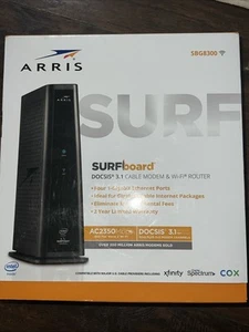ARRIS SURFboard DOCSIS 3.1 SBG8300 Dual-Band Wi-Fi Router - Afbeelding 1 van 4