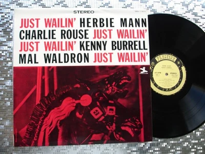 Herbie Mann, Charlie Rouse, Kenny Burrell, Mal Waldron – Just Wailin'  IMPORT LP Foto 1 de 4