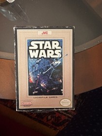 Star Wars NES Nintendo CIB Complete in Box w Rare Poster Catalog Manual JVC 1991