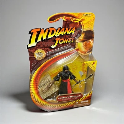 Figura de acción Indiana Jones Raiders of the Lost Ark Cairo Swordsman 2008 Foto 1 de 4