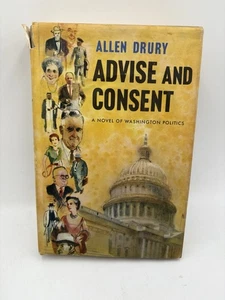 Advise and Consent | Allen Drury | 1959 • Hardcover • Doubleday - Picture 1 of 8