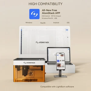  Grabadora CNC P1 5W 5000mW diodo para principiantes hágalo usted mismo madera metal CTKU - Imagen 1 de 15