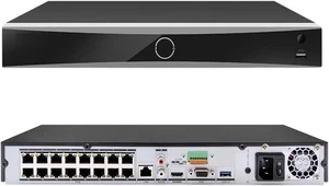 Richsecu Brand 16CH 1HE 16 PoE 4K NVR Netzwerk Videorecorder 160Mbps Indoor - Bild 1 von 1