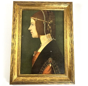 Kopie "Porträt von Beatrice dʼEste" von Leonardo da Vinci 15. Jahrhundert ITALIEN - Bild 1 von 17