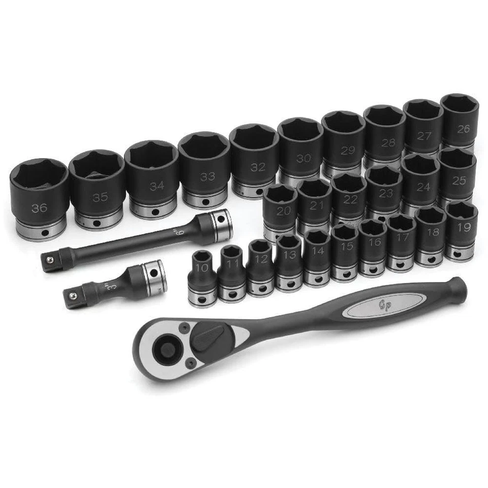 Corp - 1/2 Dr. 29Pc Metric Duo-Socket Set - 6 Pt. (82629M) - Image 1 of 1