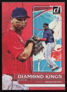2022 Donruss Holo Red #2 Rafael Devers Boston Red Sox - Picture 1 of 2