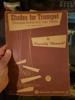 Etudes for Trumpet Orchestra by Vassily Brandt Music Sheet - Image 1 of 4