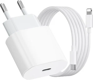 Apple 20W USB‑C Caricabatteria per iPhone/iPad - Bianca (MHJE3ZM/A) - Foto 1 di 7