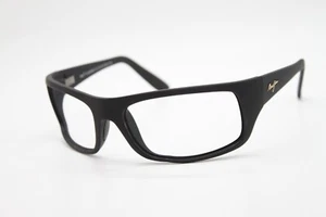 NEW MAUI JIM MJ 202-2M PEAHI BLACK AUTHENTIC EYEGLASSES 65-19 - Picture 1 of 5