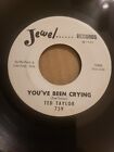 scan Ted Taylor - You Ve Been Crying - Nm 1966 Wlp  Jewel-759 7 45