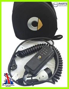 GENUINE SMART CHARGING CABLE FORTWO FORFOUR ELECTRIC HYBRID 3PIN HOME + BAG - Picture 1 of 7