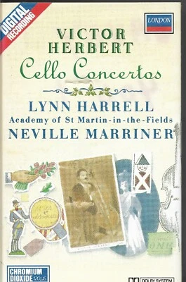 Herbert: Cello Concertos 1 & 2 * by ASMIF (Cassette, 1988, London) - Image 1 of 2