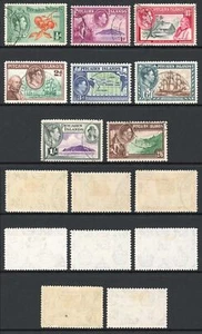 Pitcairn Is SG1/8 set of 8 (no 4d or 8d as issued later) CDS used - Picture 1 of 1