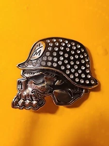 M/M Skull Head Metal Belt Buckle - Picture 1 of 8