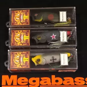 WOW! Megabass Premium POPMAX FIGHTER SET SP-C Colors ONLY SETS MADE! FREE SHIP - Picture 1 of 7