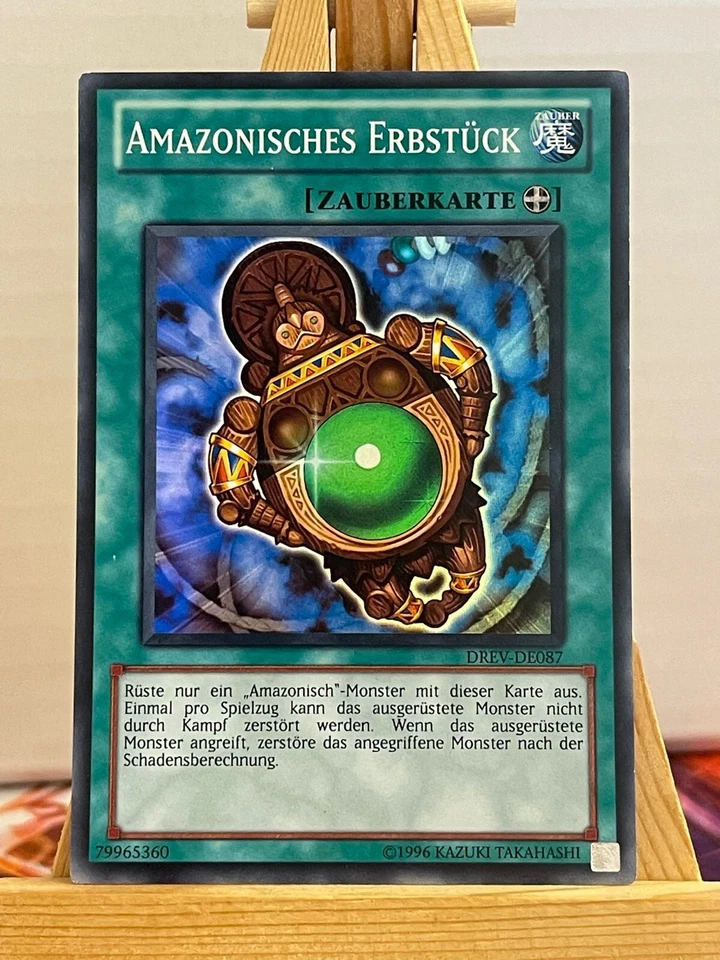 Amazonisches Erbstück DREV-DE087 Super Rare Deutsch EX YUGIOH - Bild 1 von 1