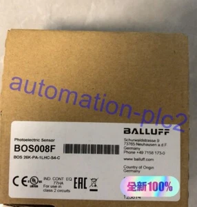 NEW BALLUFF BOS008F BOS26K-PA-1LHC-S4-C Photoelectric sensor FedEx or DHL - Picture 1 of 3