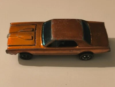 Hot Wheel Redline Custom Cougar Orange/Grey  1967 Made in Hongkong - Image 1 of 4