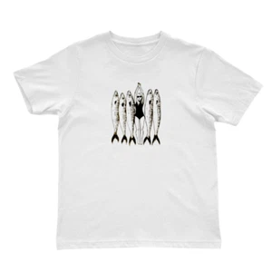 Camiseta La Dolce Vita Camisa Sirena Sardina Camisa De Colección Pescado Estañado Camiseta Sardina - Imagen 1 de 2
