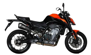 TERMINALE DI SCARICO MIVV DELTA RACE BLACK KTM 790 / 890 DUKE EURO4 ED EURO5 - Picture 1 of 3