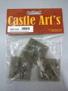 CASTLE ART'S BSRV-4040 - BASETTE IN RESINA EFFETTO ROCCIA VULCANICA 40x40 - 3PZ - Bild 1 von 1