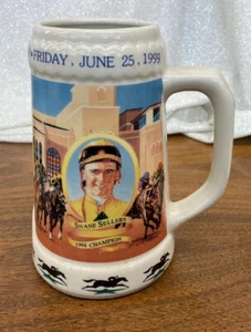 Lone Star Park 1999 Shane Sellers 1998 NTRA All-Star Jockey Championship Stein - Picture 1 of 10