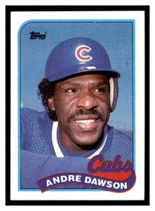 1989 Topps #10 ANDRE DAWSON Chicago Cubs