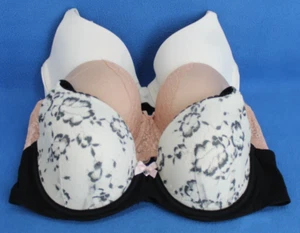 Victoria Secret UW Lined Uplift Semi Demi Strapless Bra Lot Size 34D #H6293 - Picture 1 of 11