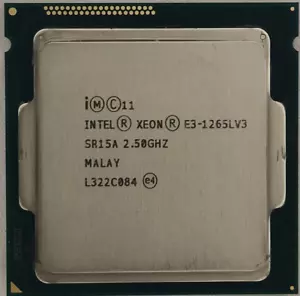 Intel Xeon E3-1265L V3 2.5GHz 4-Core 45W Processor CPU LGA1150 SR15A - Picture 1 of 2