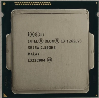 Intel Xeon E3-1265L V3 2.5GHz 4-Core 45W Processor CPU LGA1150 SR15A - Image 1 of 2