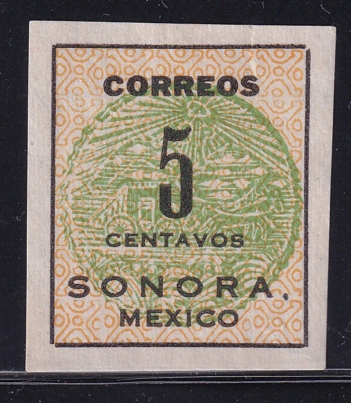 ucs22 Mexico 1914 Civil War Sonora Coach Sc#396 - Image 1 of 1