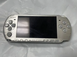 Sony PSP 3000 Silver with AC Adapter ***SHIP FROM U.S.A.*** - Picture 1 of 5