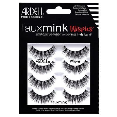 Ardell False Lashes Faux Mink Wispies Eyelashes, 1 pk x 4 pairs - Image 1 of 4