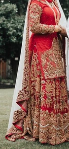 Asian, Indian, Pakistani Stunning Bridal Lengha, Wedding Dress, Dress,Party Wear - Picture 1 of 6