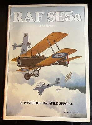 RAF SE5A SE-5A WINDSOCK DATAFILE SPECIAL By J M Bruce PLANS PHOTOS SIDEVIEWS OOP - Image 1 of 4