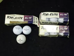 New Top Flight straight XL-W Designed for Women Golf Balls 2 3 pack + Misc Balls - Picture 1 of 3