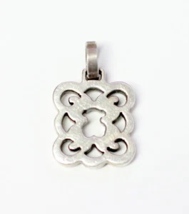 Sterling Silver 925 024 TOUS Thick Frame Bear Pendant - Picture 1 of 8