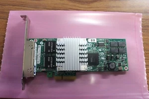 HP 436431-001 435506-003 NC364T Gigabit Quad Port Ethernet Adapter Full Height - Picture 1 of 2