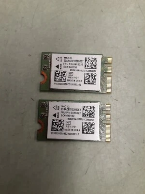 (2) Lenovo B50-80 Qualcomm Atheros Wireless WIFI Board Card QCNFA335 04X6022 - Image 1 of 2