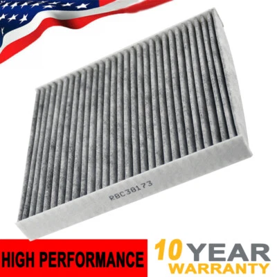 Filtro de aire de cabina de carbono para Chevy Silverado 1500 GMC Sierra Yukon 2015-2018 Foto 1 de 4